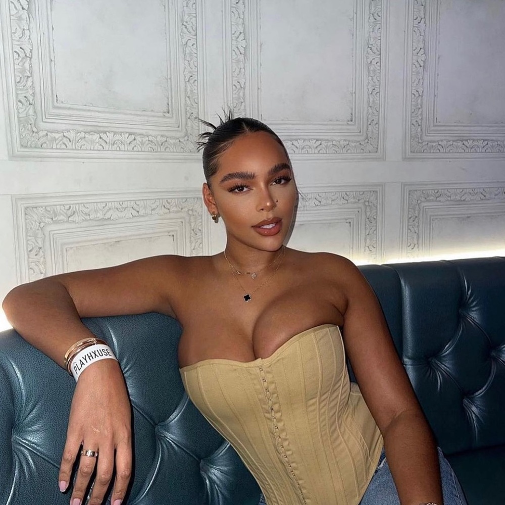 Tiger Mist Milly Corset Top (hook and eye corset)